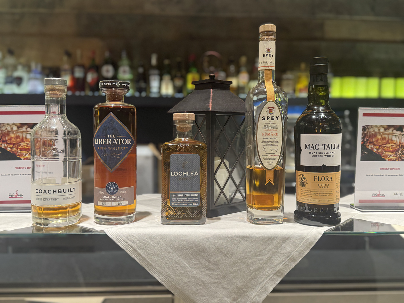 Photo de Dîner autour du Whisky