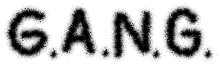 Logo de GANG_LOGO_NOIR